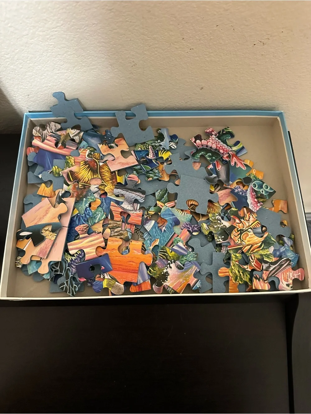 Disney Finding Dory Puzzle Book - Blue & Green Ocean Art Puzzle 100 pieces